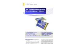 Model SX - Professional Transceiver Brochure