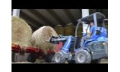Bale Fork Attachment for Multione Mini Loaders - Video