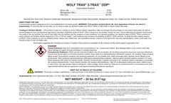 Koch - Model Wolf Trax 3-TRAX - Fertilizer Blend- Brochure