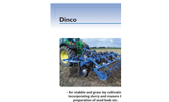 Dinco - Model 1887 - Heavy Duty Mounted Stubble Cultivator  Brochure