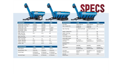 Kinze- 3605  -Pivot Fold Planter - Specifications Brochure