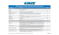 Kinze - Model 5670 - Split Row Planter - Specifications Brochure