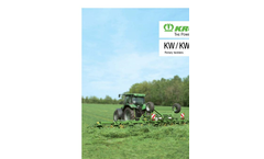 Krone - Model KW - Mounted Rotary Tedders - Brochure