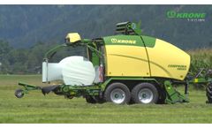 Comprima – Round Baler KRONE - Video