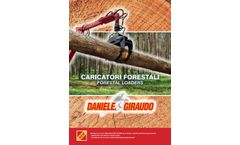 Daniele Giraudo - Model PZE Series - Forestry Loader - Brochure