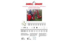 Daniele Giraudo - Model BTE-P - Brushcutter Arm -Brochure