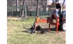 Forestry Crane DG 280 F SU Video