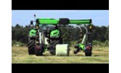 DEUTZ FAHR WrapMaster 4044 on field Video