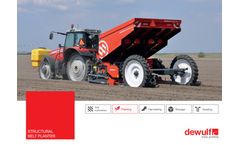 Dewulf - Model Miedema Structural 2000 - Mounted or Trailed 2-Row Belt Planter  - Brochure