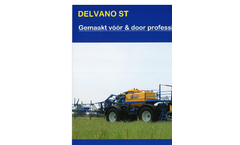 Delvano - Model Euro-Trac - Self-Propelled Sprayer -  Brochure