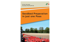 Seedbed Cultivator Brochure