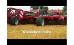 Kverneland Turbo, trailed cultivator Video