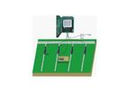ANC - Model GG-004C Series - Oudoor Solar Powered 4 Valves Controller