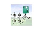 ANC - Model MS4V Series - Wireless Solar Powered 4 Valves Field Controller