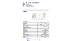 Oilless Air Compressor-Type KOA-MP80S2