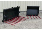 Manure Fork With Pawl Attachment