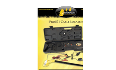 Dual Frequency Cable Locator-Pro871 Brochure