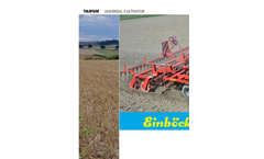 Einbock  - Model AEROSTAR-FUSION - Universal Fine Cultivator - Brochure