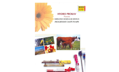 Hydro Prokav - Model KYM KH Series - Progressive Cavity Pumps - Brochure