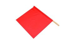 BMC - Handheld Warning Flag – Fluorescent Orange
