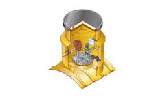 Fibrelite - Model 1m (42) Tank Collar1.2m (48) Sump - S8CR - Standard Internal Lid for Turbine Sump