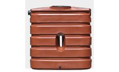 Bushman - Model BSLT130 - 130 Gallon Slimline Rainwater Harvesting Tank