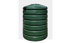Bushman - Model BRTT420 - 420 Gallon Round Rainwater Harvesting Tank