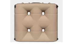 Bushman - Model BSLT530e - 530 Gallon Slimline Rainwater Harvesting Tank