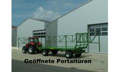 Euro-Jabelmann - Portal Door Kit for 2-Axle Bale Wagen