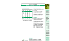 Nachurs playmaKer - Liquid Fertilizer - Datasheet