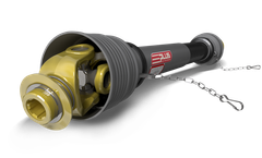 Eurocardan - Model AXP Series - Triangular Profile Telescopic Tubes with Pinned Yokes