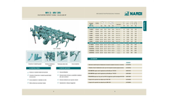Nardi - Model NFR - Mounted Chisel Cultivator - Brochure