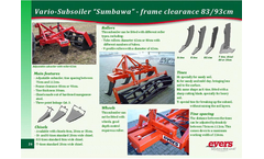 Evers - Model Timor - Subsoiler - Brochure