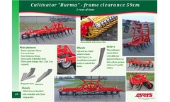 Evers - Model Shetland - Rigid Tine Cultivator - Brochure