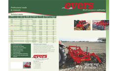 Evers - Model Brumby - Stubble Cultivator - Brochure