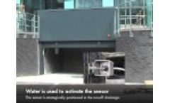 Drop-Down Flood Barrier, Manchester Video