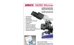 Unico - Model M220FL - High School Microscope -  Brochure