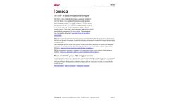 Olli - Model SG3 - Battery Energisers - Datasheet