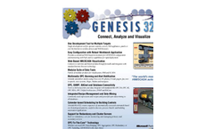 TrendWorX32 - Version 32 - Wide Data Collection, Logging, Charting, Reporting And Analysis SoftwareBrochure