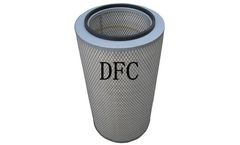 DFC - Model A-CE-3566 (Round) - Cellulose Filter Cartridge for Air Intake