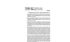 Model VP 408B - Manual Pin Tools- Grooved Pin Liquid Transport System Brochure