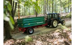 Farmtech - Model EDK 500 - Single-Axle Tipping Trailer