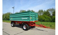 Farmtech - Model ZDK 800 - Double-Axle Tipping Trailer