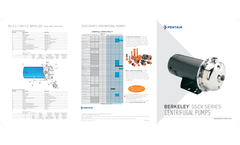 SSCX Series Centrifugal Pumps Brochure