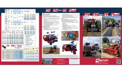 Ferrari - Model FPA EVO, FPA Multipla and FP - Mechanical Transplanters Mulch Machine - Datasheet