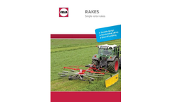 Model TS 301 DN, TS 351 DN, TS 391 DN - Single Rotor Rakes Brochure