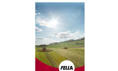 FELLA - Model SANOS 401 DS - 601 DN - Tedders - Brochure