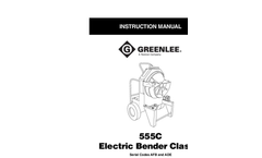 Classic - Model 555C - Electric Bender Power Unit - Manual