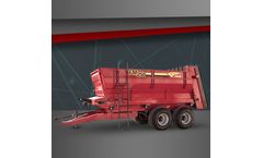 FIMAKS - Model FMGR 25 - 25 Ton Manure Spreader