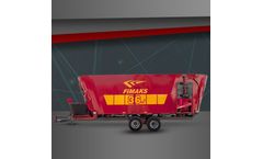 FIMAKS - Model FMV 36 - 36m3 Vertical Mixer Feeder